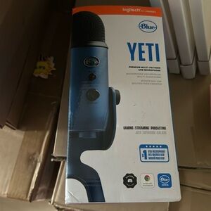 BNIB - Logitech for Creators Blue Yeti USB Microphone